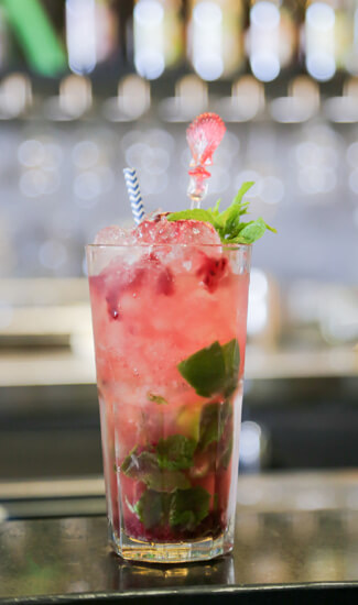 Mojito phúc bồn tử